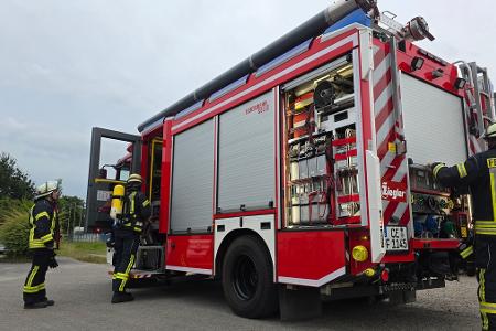 Während der Übung (Foto: Feuerwehr Celle)