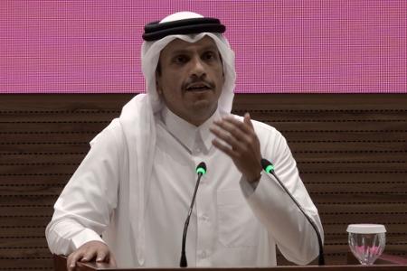 Katars Premier Al Thani reagiert auf Israels Angriff in der Hauptstadt seines Landes. (Archivbild) 