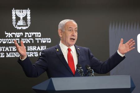 Israels Premier Netanjahu erhöht im Krieg gegen die Hamas den Druck. (Archivbild)