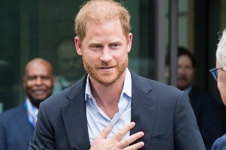 Prinz Harry zu England-Besuch: 