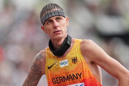  Christopher Linke aus Deutschland nach dem Wettkampf.