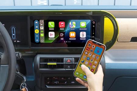 Fiat Grande Panda Elektro, Infotainment