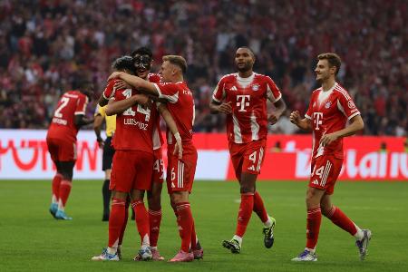 Offensiv-Orkan: FC Bayern fegt über den HSV hinweg