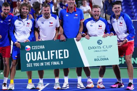 Davis Cup: Rekordchampion USA scheitert an Tschechien