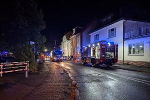 Fahrzeuge an der Einsatzstelle