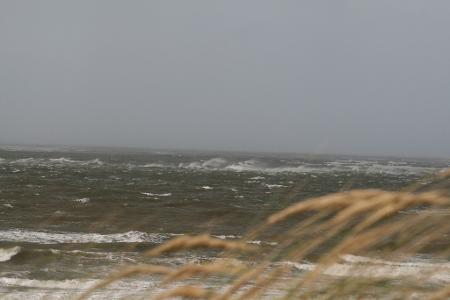 Der erste Herbststurm erreicht Norderney.