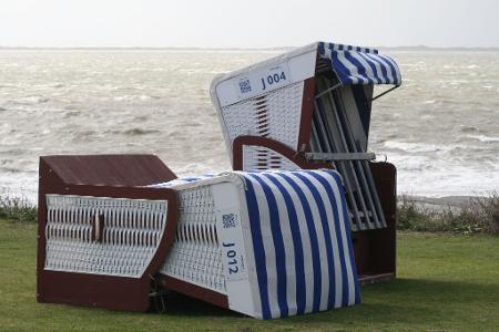 Der erste Herbststurm erreicht Norderney.