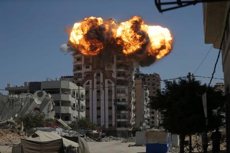 Israels Armee weitet ihre Luftangriffe in Gaza seit Tagen aus. (Archivbild)