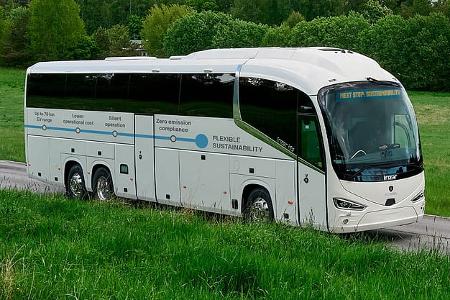 Scania PHEV-Antrieb Bus