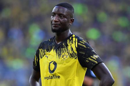 ANGRIFF: Serhou Guirassy - Note: 3,0 - Sorgte mit seiner Positionierung für Unruhe beim Gegner, wurde von den Mitspielern nur vereinzelt in der gefährlichen Zone gefunden. Leitete das Adeyemi-Tor ein und holte den Elfmeter heraus. Blieb im Abschluss aber glücklos und durfte nicht einmal den Elfmeter schießen.
