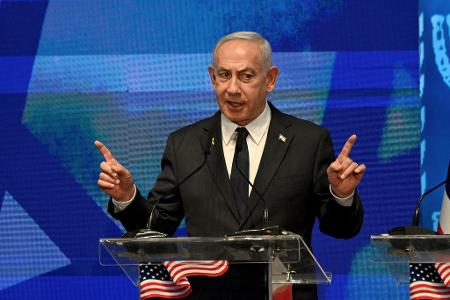 Israels Premier Netanjahu droht einmal mehr der Hamas. (Archivbild)