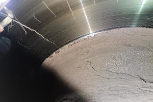 gerissene Bremsscheibe