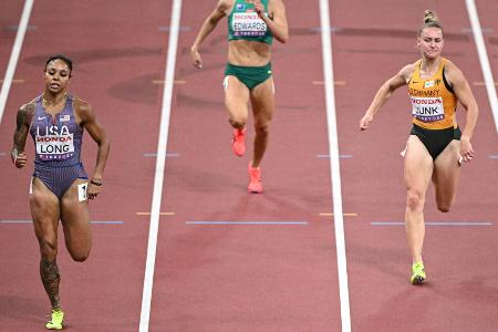 Junk im WM-Halbfinale über 200 m - Lyles souverän