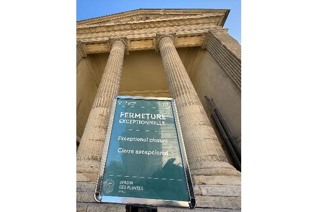 Aufgrund des Diebstahls wurde das Museum vorübergehend geschlossen.