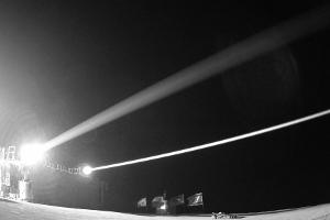 Laser-Luftabwehrsystem "Iron Beam". 