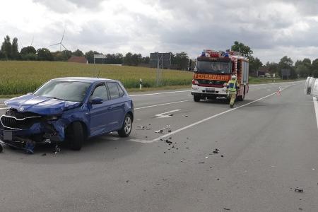 Der Senior übersah offenbar den Fiat.