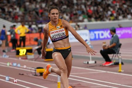 Hernández holt Gold: Joyeux WM-Zehnte im Dreisprung