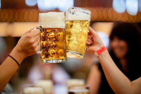 Prost - aber bitte lieber nicht auf "ex".