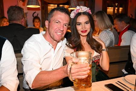 Lothar und Anastasia Matthäus