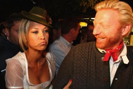Boris Becker und Sandy Meyer-Wölden