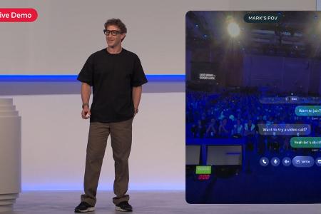 Pannen bei Demo von Zuckerbergs KI Brille 