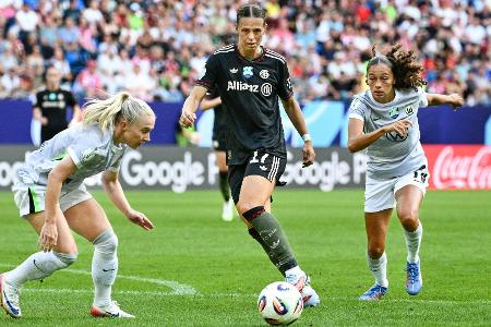 Bayern-Frauen gegen den Titelverteidiger - Wolfsburg in Lyon