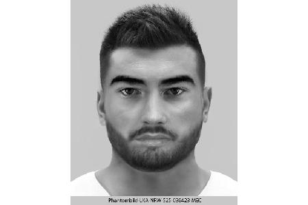Phantombild des Tatverdächtigen