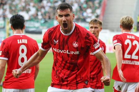 Dreierpack Prtajin: Kaiserslautern überrollt Münster Dreierpack Prtajin: Kaiserslautern überrollt Münster