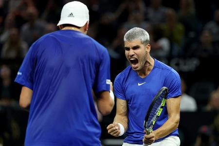 Europa führt beim Laver Cup - Zverev ohne Einsatz