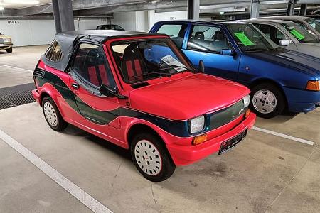 Fiat 126 Cabrio Bremen Classic Motorshow 2024 Parkhaus 