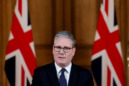 Der britische Premier Starmer will Medien zufolge heute die Anerkennung eines palästinischen Staates verkünden. (Archivbild)