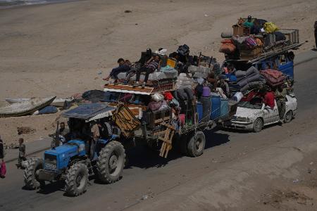 Hunderttausende Menschen sind bereits aus der Stadt Gaza geflohen. 