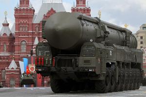 Russland präsentiert seine strategischen Atomwaffen auch während der Militärparade in Moskau. (Archivbild)