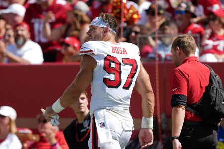 NFL: Star-Verteidiger Nick Bosa fehlt den 49ers lange