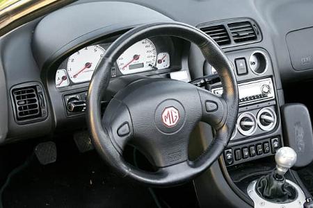 MGF 1.8i, Cockpit