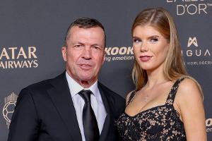 Ballon d'Or: Lothar Matthäus erscheint mit glamouröser Begleitung