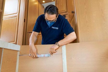 Ladungssicherung Caravan
