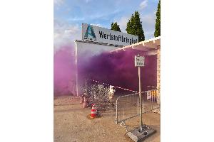 Übung am Wertstoffhof Obereimer: Feuerwehr trainiert den Ernstfall