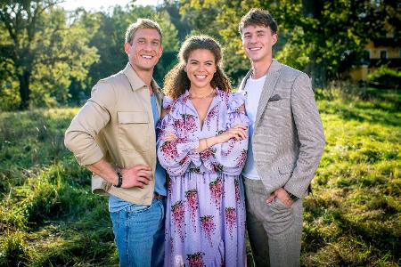 Ana und Philipp und Vincent