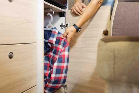 Kleiderschrank, Stauraum, Campingbus Kleiderschrank, Stauraum, Campingbus