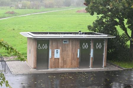 Das WC soll auch Anwohner vor unliebsamen Hinterlassenschaften schützen.