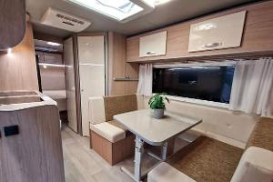 Across Car Premium 780 CDL, Caravan, Sitzgruppe, Küche