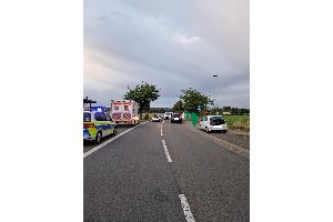 Unfallstelle in Gelldorf