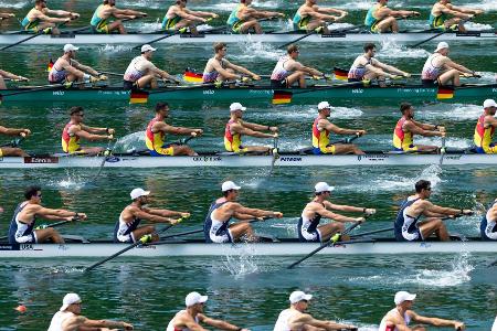 Ruder-WM: Frauen-Achter verpasst Überraschung