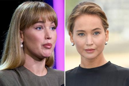 Plötzlich trägt sie Pony: Jennifer Lawrence überrascht in Spanien