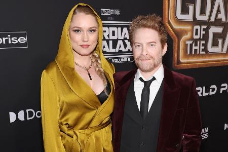 Clare Grant und Seth Green