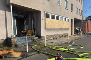 Blick auf die Einsatzstelle. Foto: Feuerwehr Essen