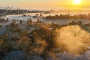 Nebel ist typisch für den Herbst. (Symbolbild) 