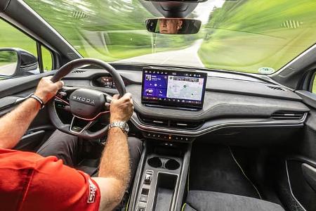 Skoda Elroq RS, cockpit