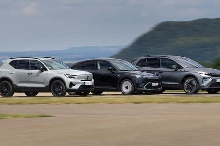 Skoda Elroq RS, Smart #3 Premium, Volvo EX40